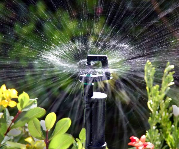 تصميم شبكات الرى للحدائق المنزلية