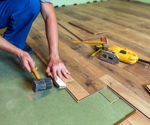 أشكال تركيب الباركيه 