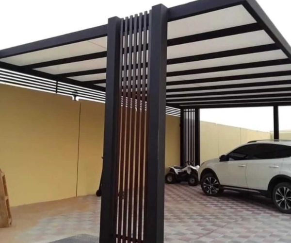 تركيب مظلات سيارات عصرية