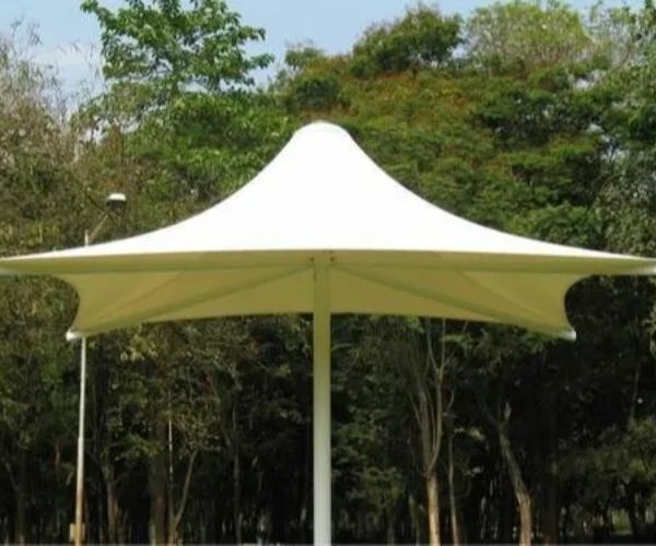 أشكال مظلات متحركة للحدائق