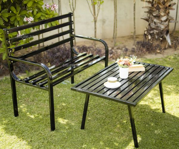 جلسات خارجيه خشبية وحديدية