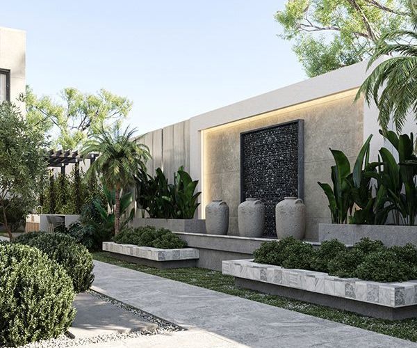 اشكال لاند سكيب للفلل والحدائق 