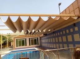 تصميم مظلات متحركة يدوي