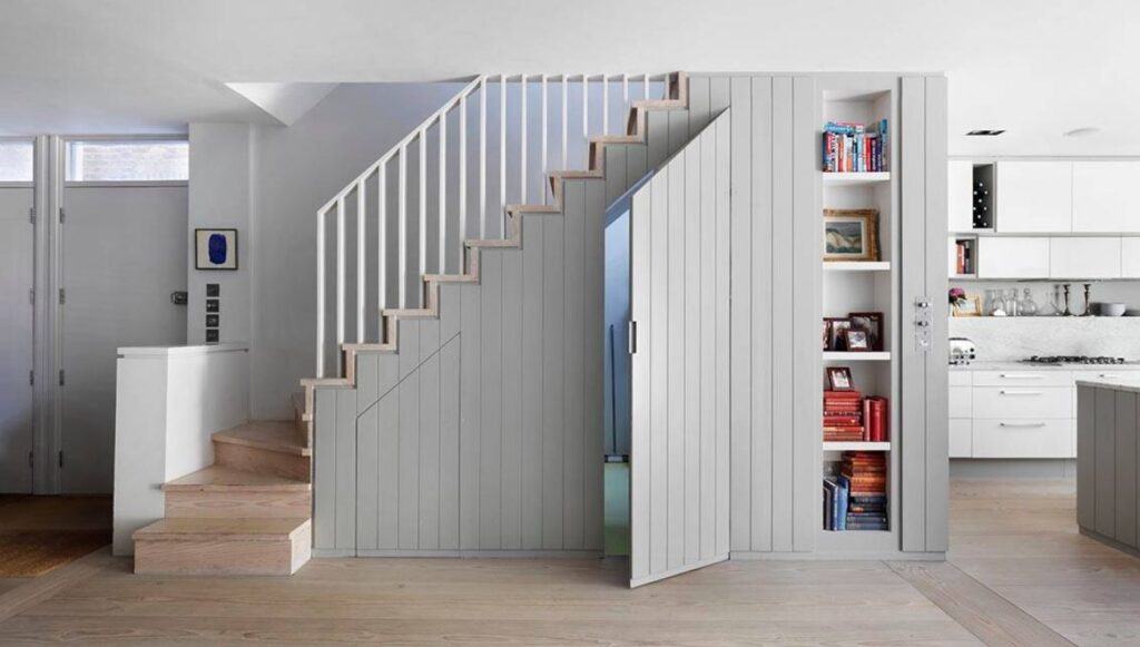 استغلال المساحه تحت الدرج