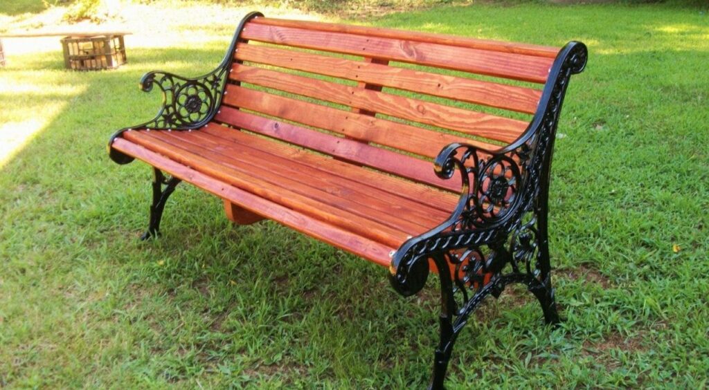 جلسات خارجيه خشبية وحديدية