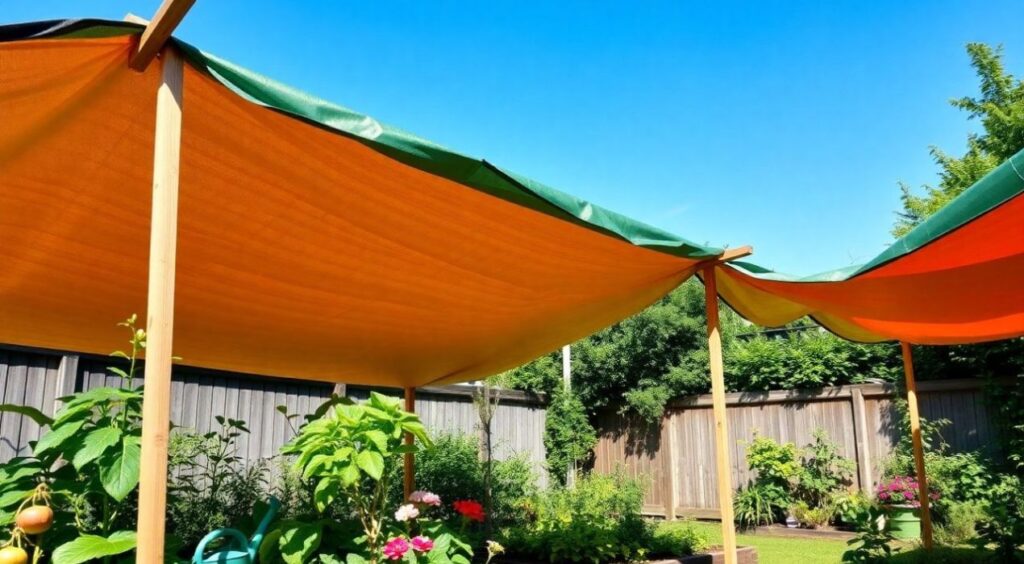 تغطية الحدائق المنزلية